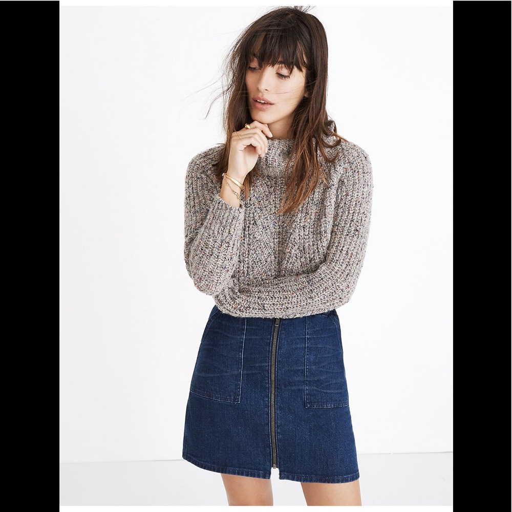 Madewell Denim Utility Skirt